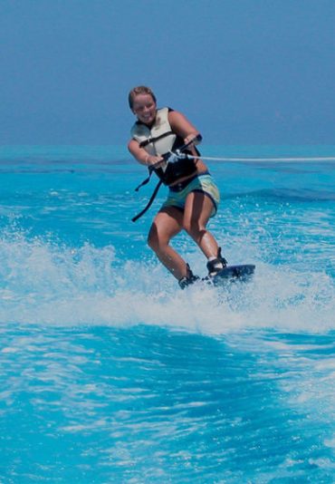 Wake-boarding